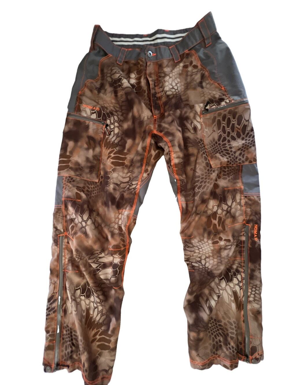 Nomad Syncrate Windproof Scent Control Pants Hunting Mens Size Large Banshee